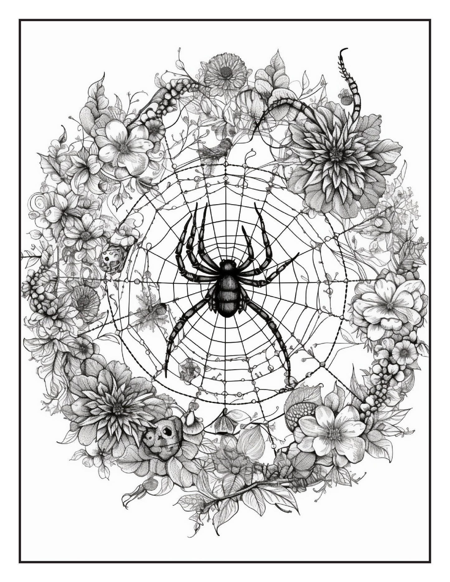 120 Halloween Mandala Coloring Pages