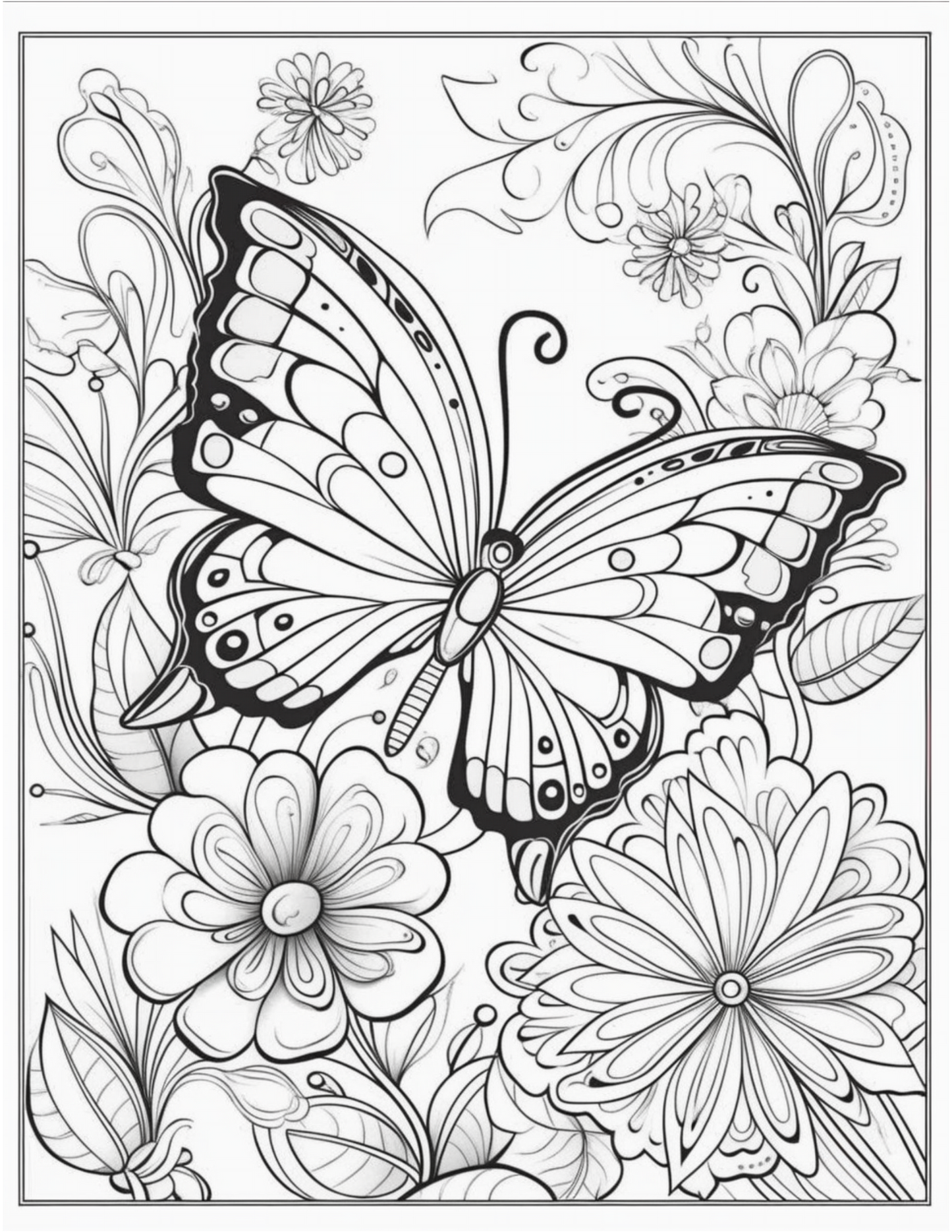 50 Butterfly Pages