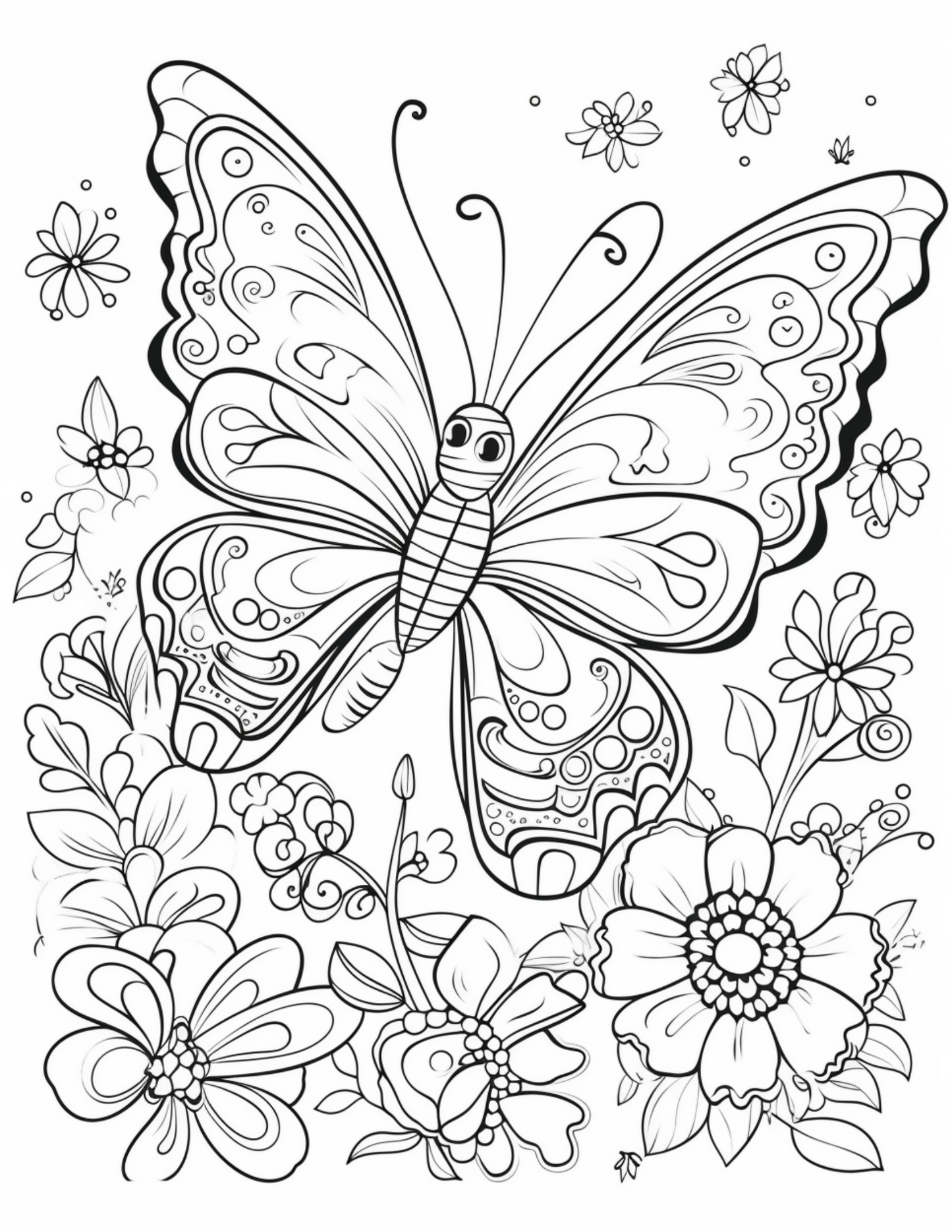 50 Butterfly Pages