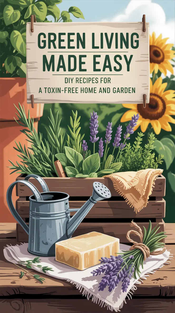 Clean & Green Natural Recipes for Home and Garden * image 0