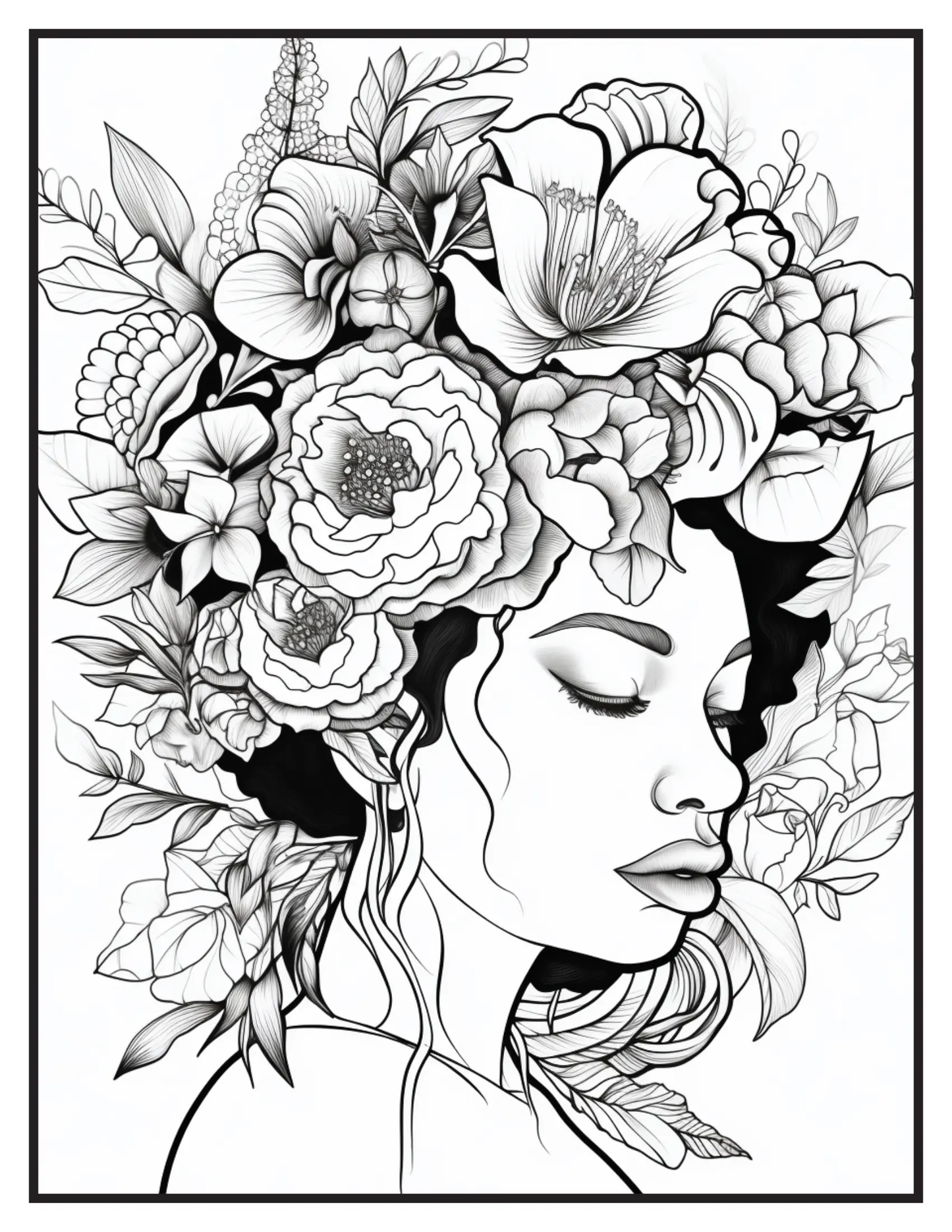 African Black Woman Coloring Book Pages 2 Robs Books