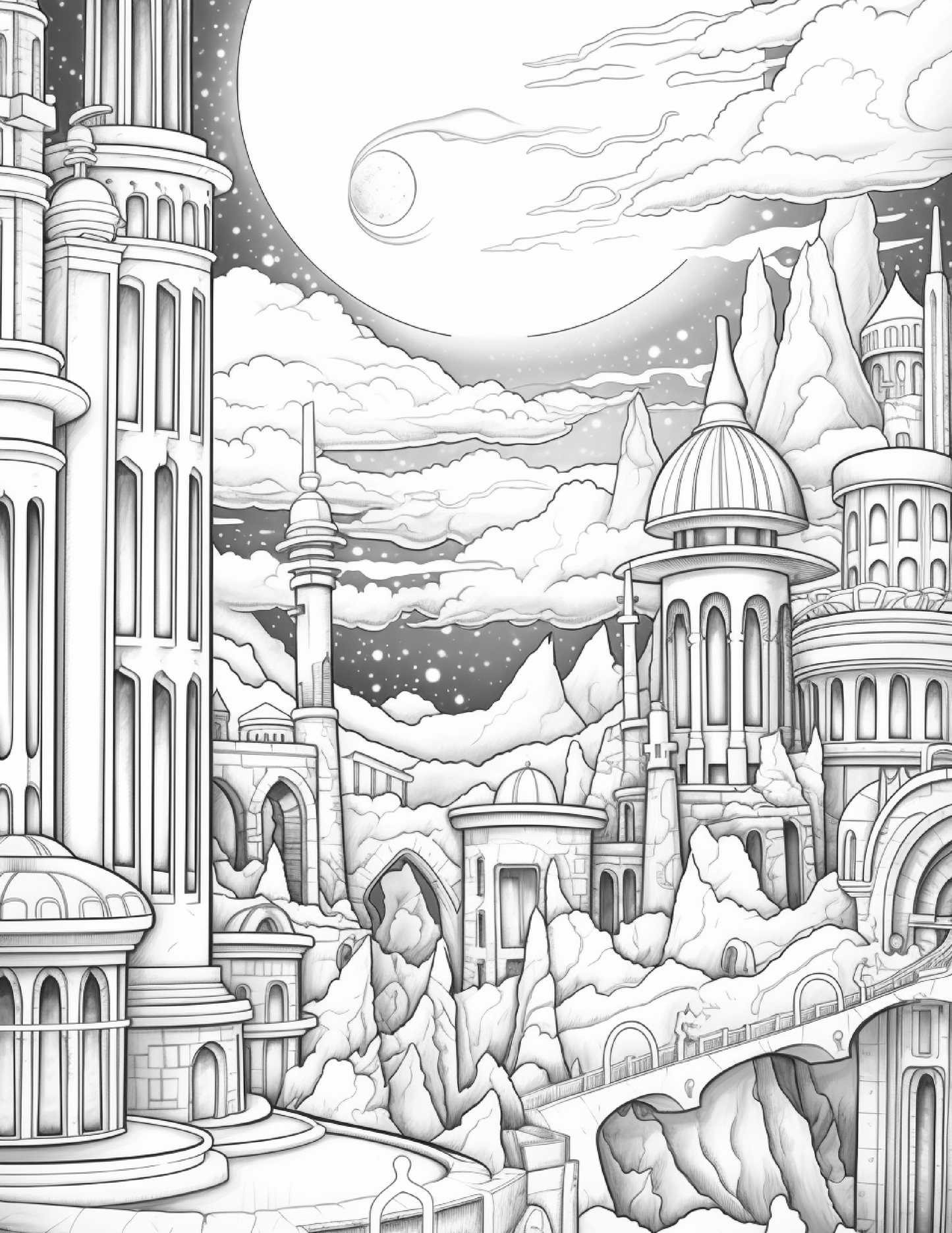 250 World of Wonders Coloring Pages