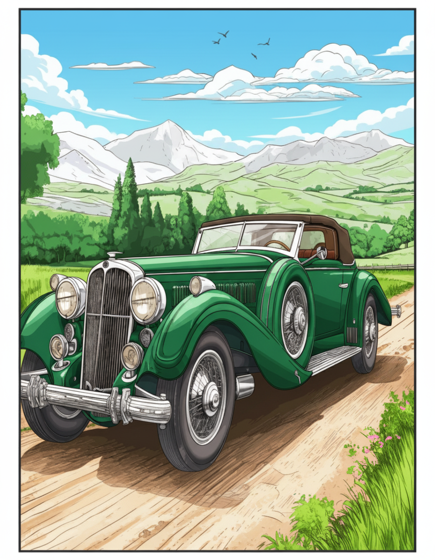 Classic Cars (75 pages)