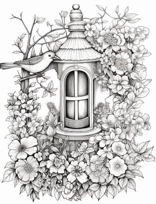 220 Secret Garden Coloring Pages Robs Books