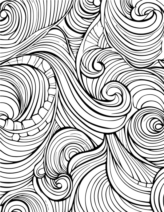 116+ Amazing Patterns Coloring Pages