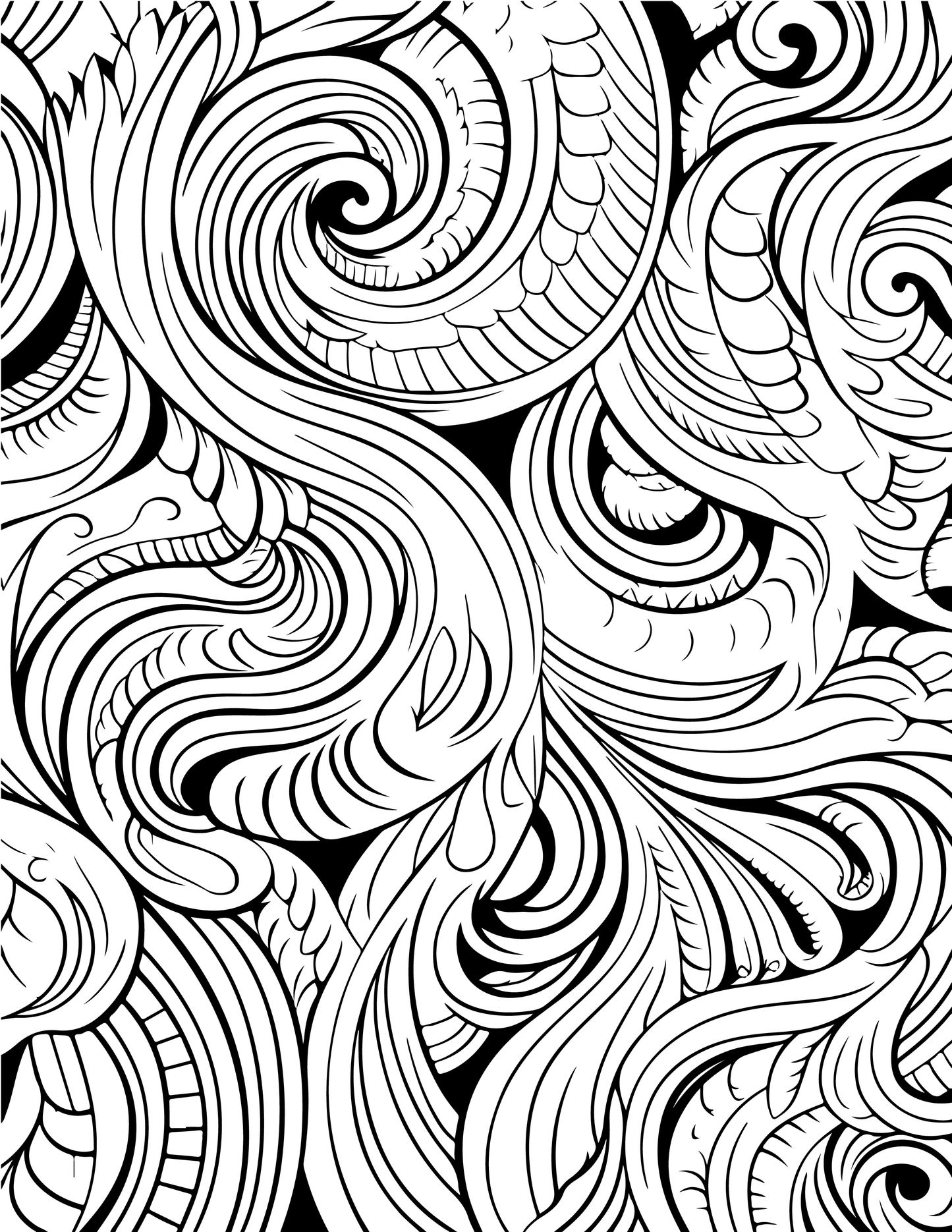 116+ Amazing Patterns Coloring Pages