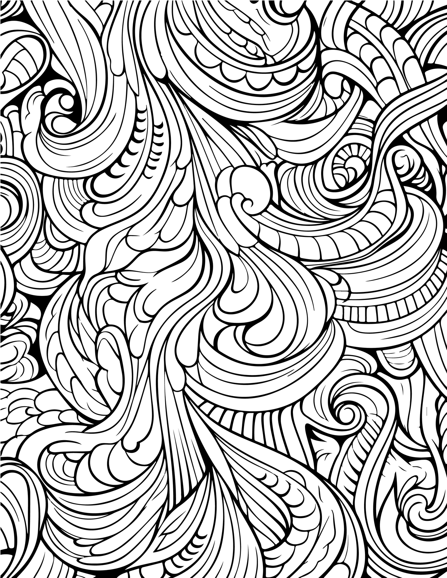 116+ Amazing Patterns Coloring Pages
