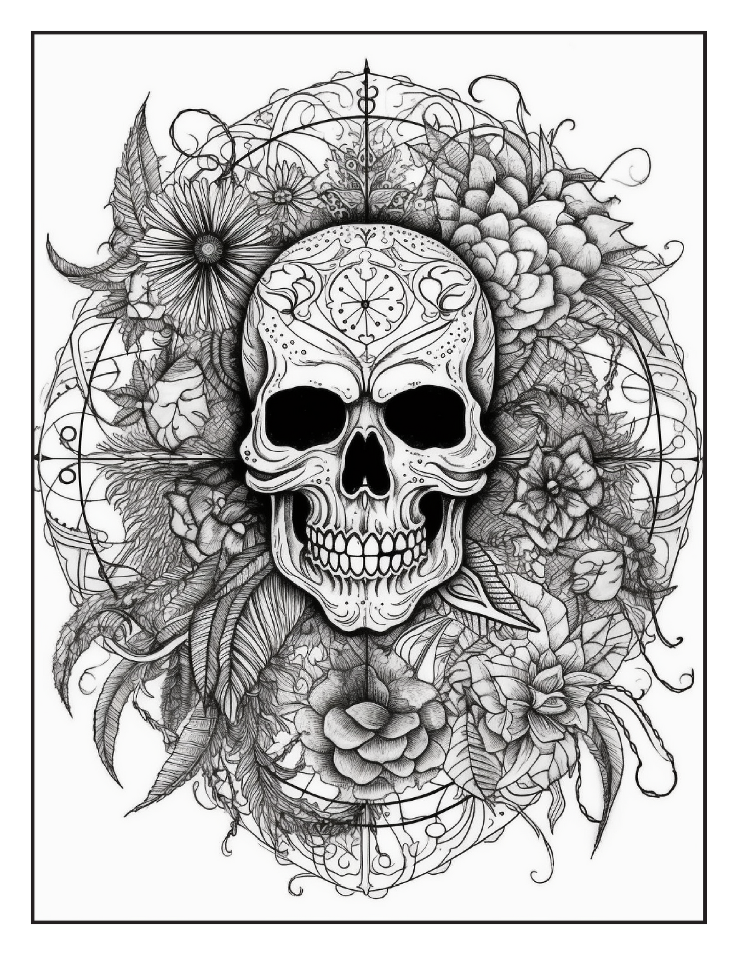 120 Halloween Mandala Coloring Pages