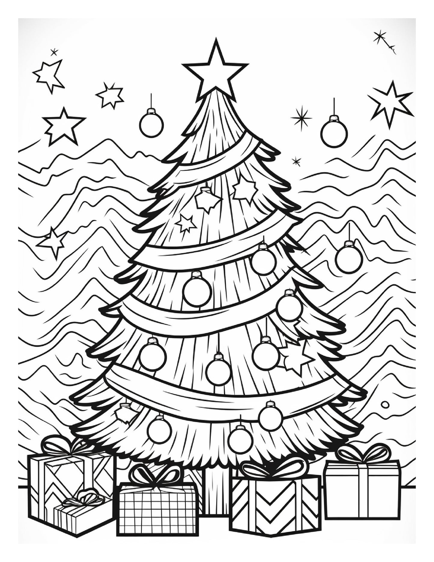 120 Christmas Coloring Pages