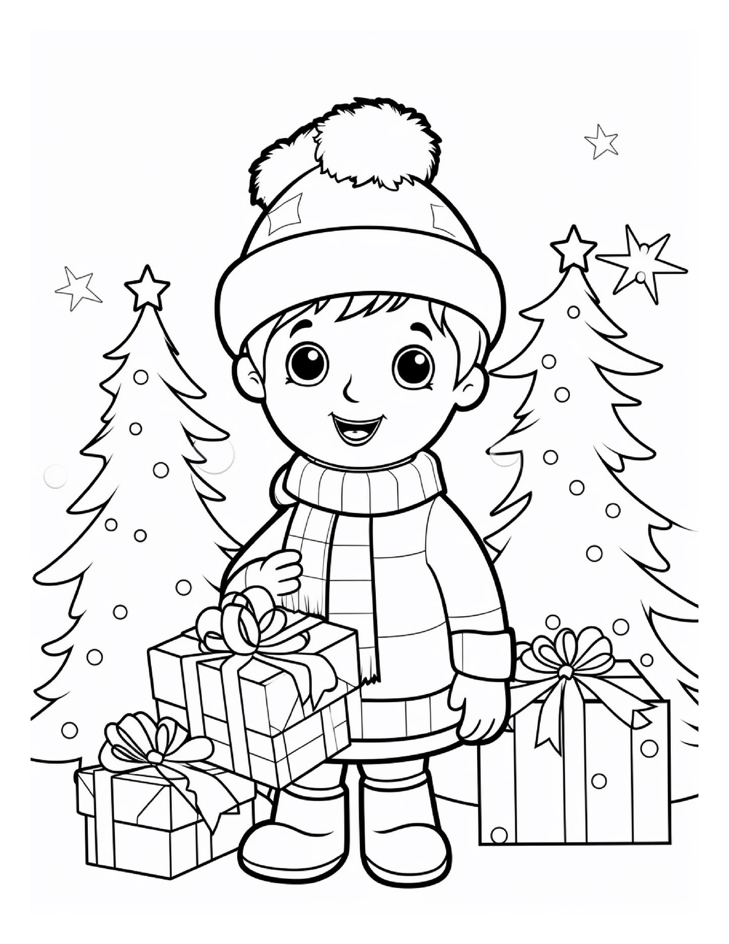 120 Christmas Coloring Pages