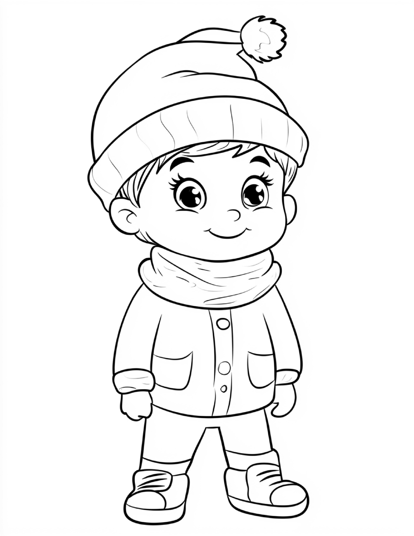 300 Christmas Coloring Pages for Kids