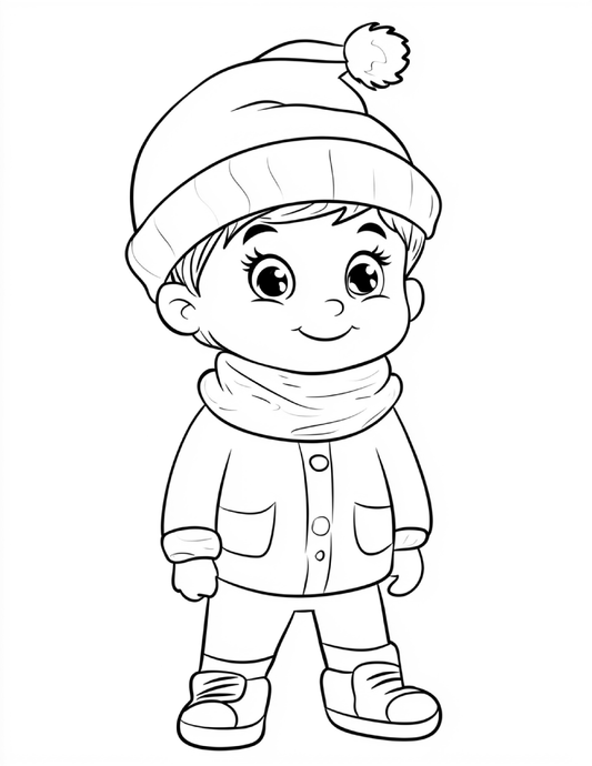 300 Christmas Coloring Pages for Kids