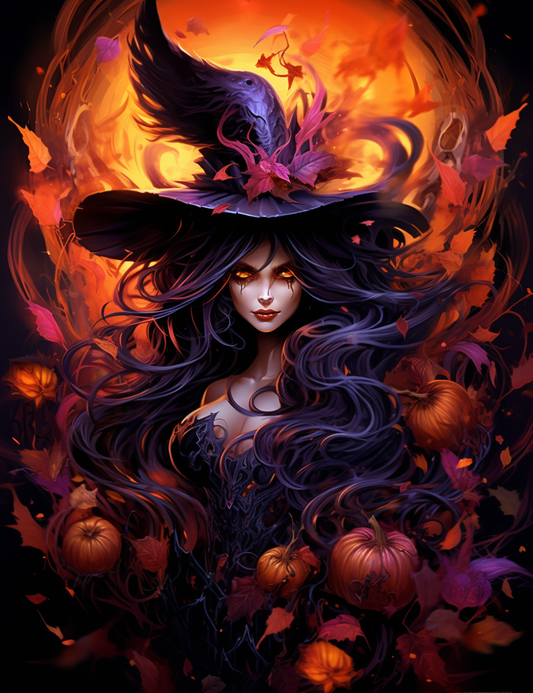 100 Witch Coloring Pages 1