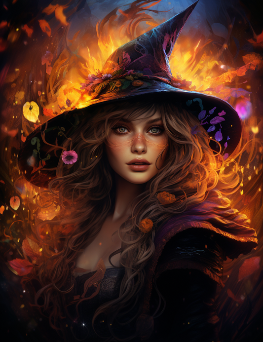 100 Witch Coloring Pages 2
