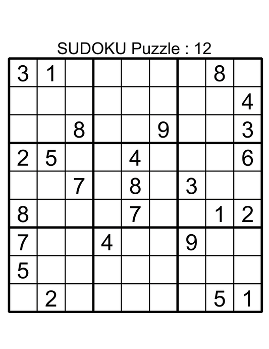 200 Sudoku Puzzles 5