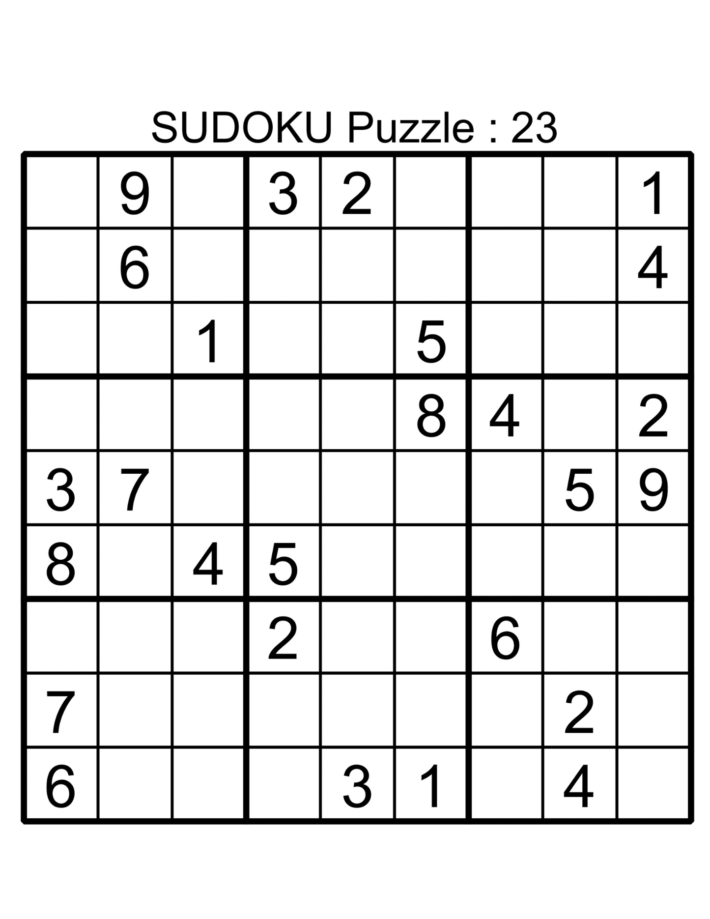 200 Sudoku Puzzles 6