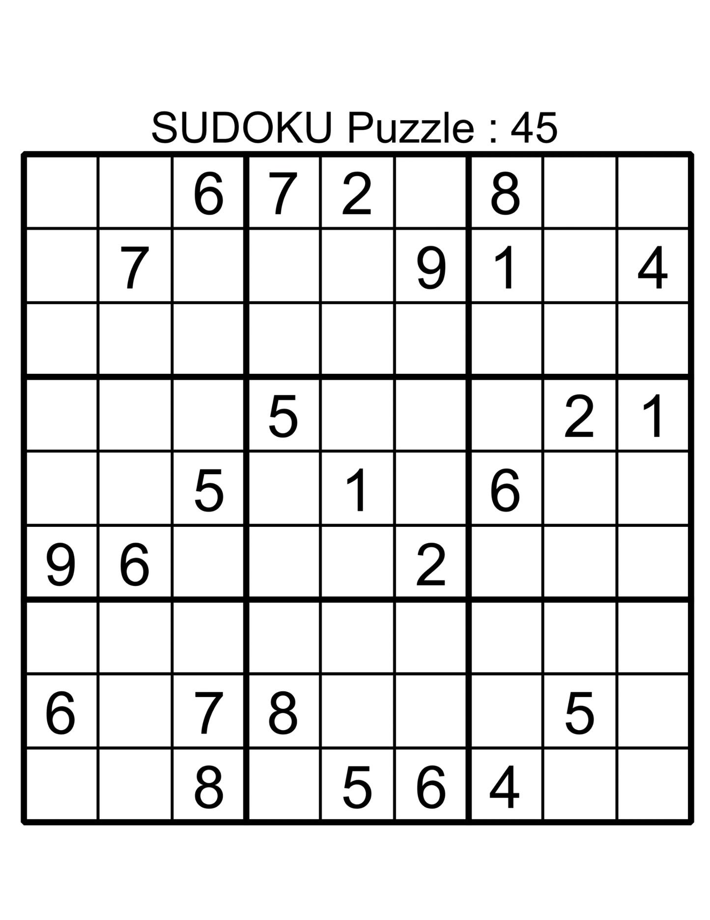 200 Sudoku Puzzles 5