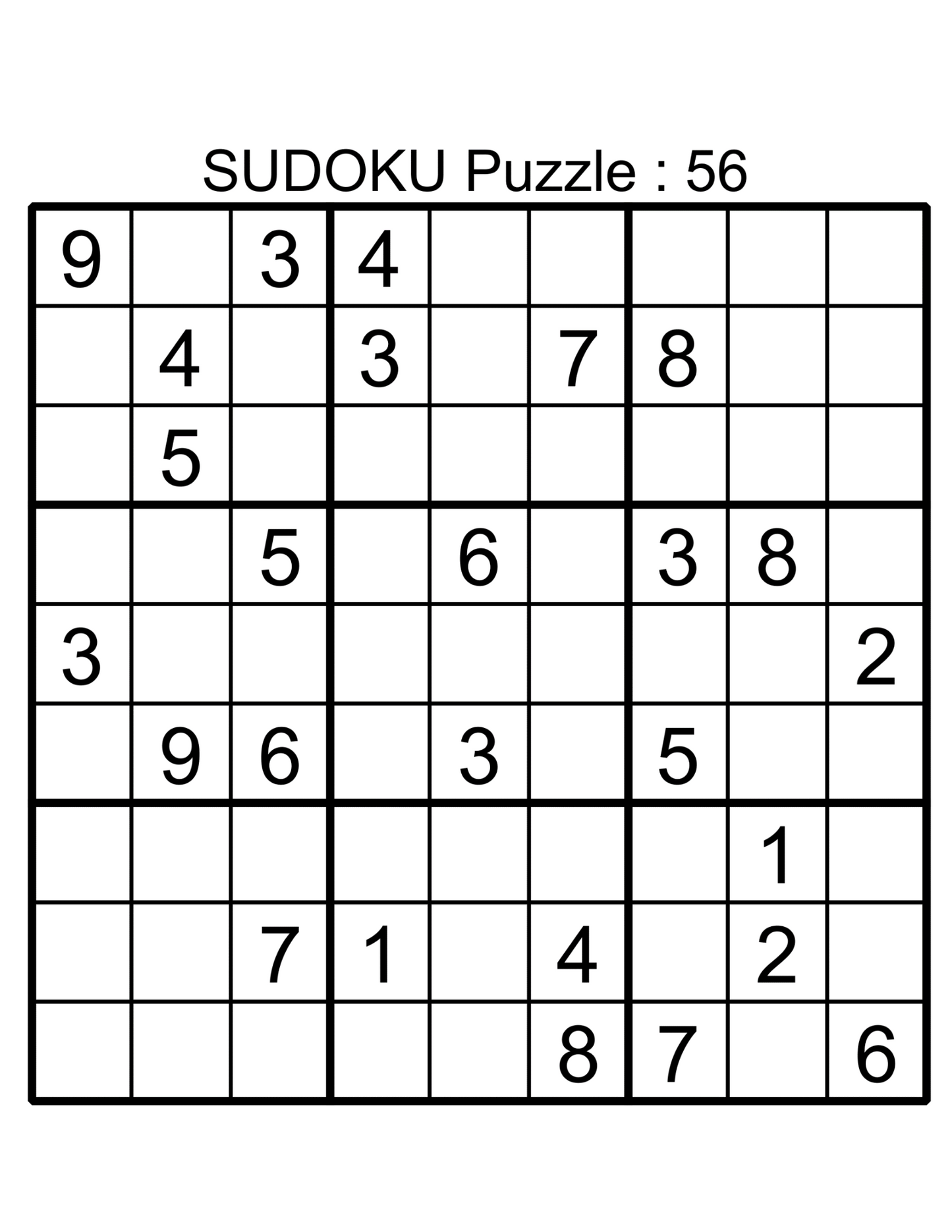 200 Sudoku Puzzles 5