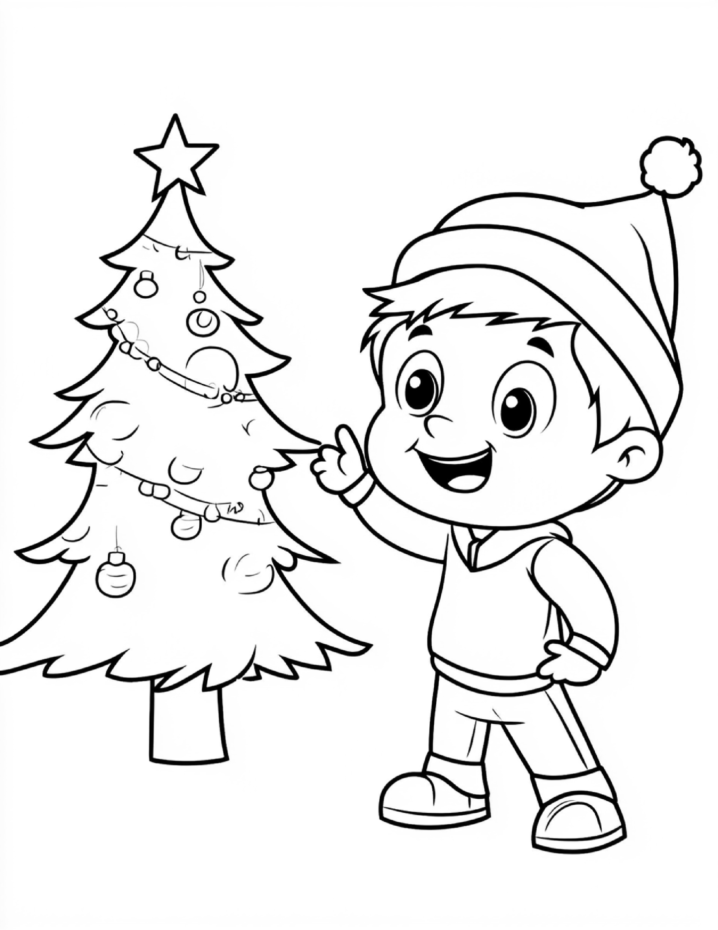 300 Christmas Coloring Pages for Kids