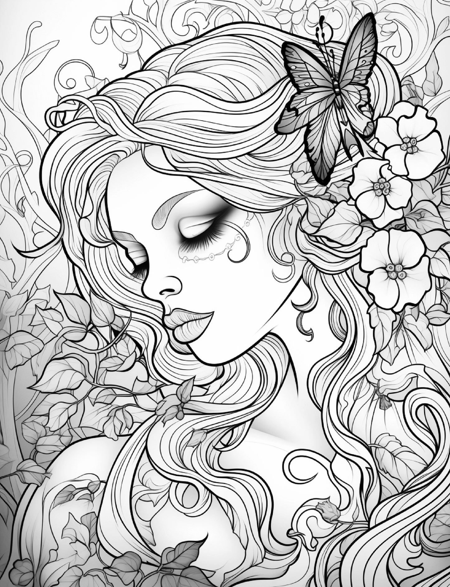 240 Halloween Coloring Pages For Adults