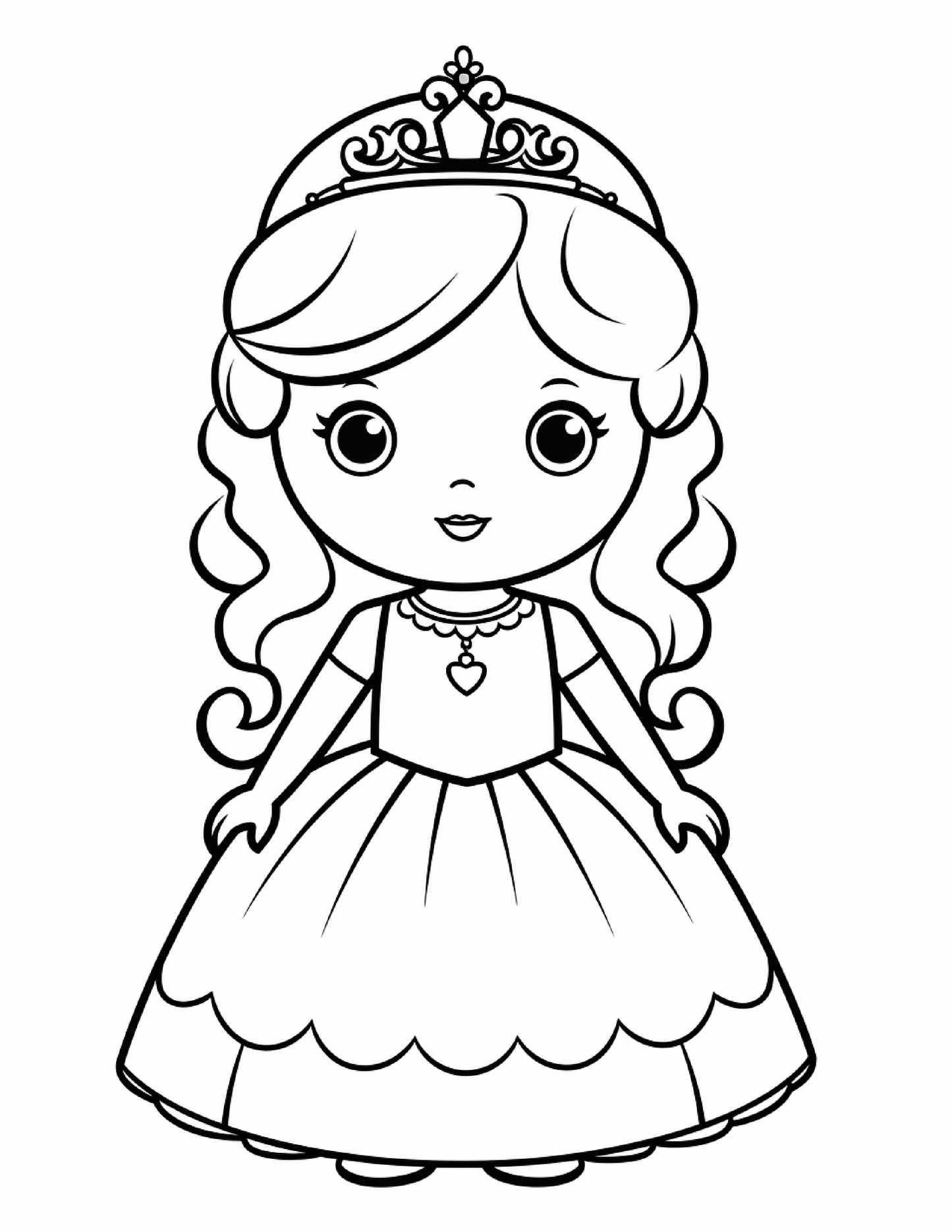 290 Bold and Easy Coloring Pages For Kids