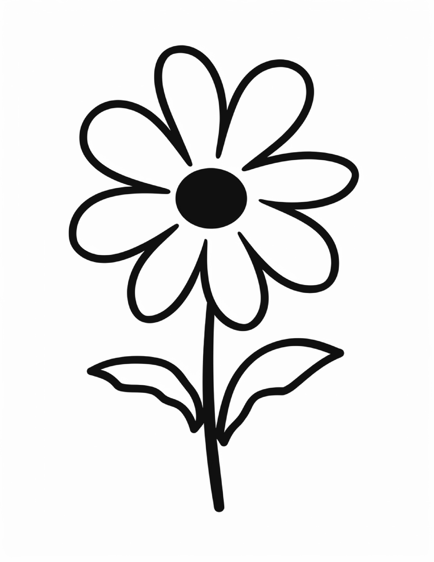 290 Bold and Easy Coloring Pages For Kids