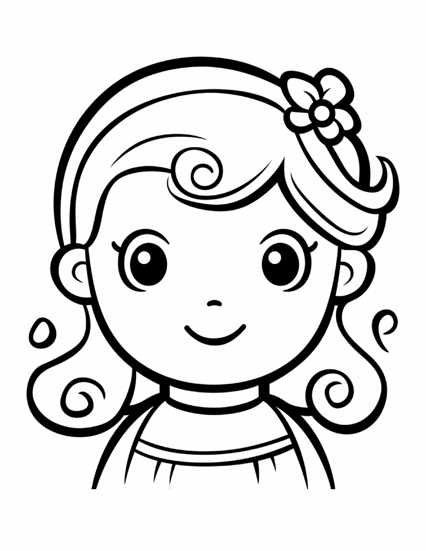 290 Bold and Easy Coloring Pages For Kids