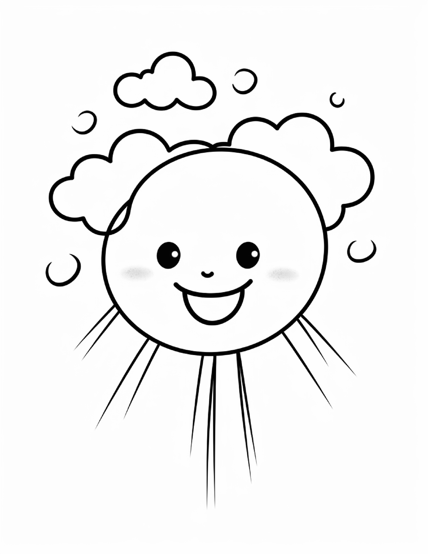 290 Bold and Easy Coloring Pages For Kids