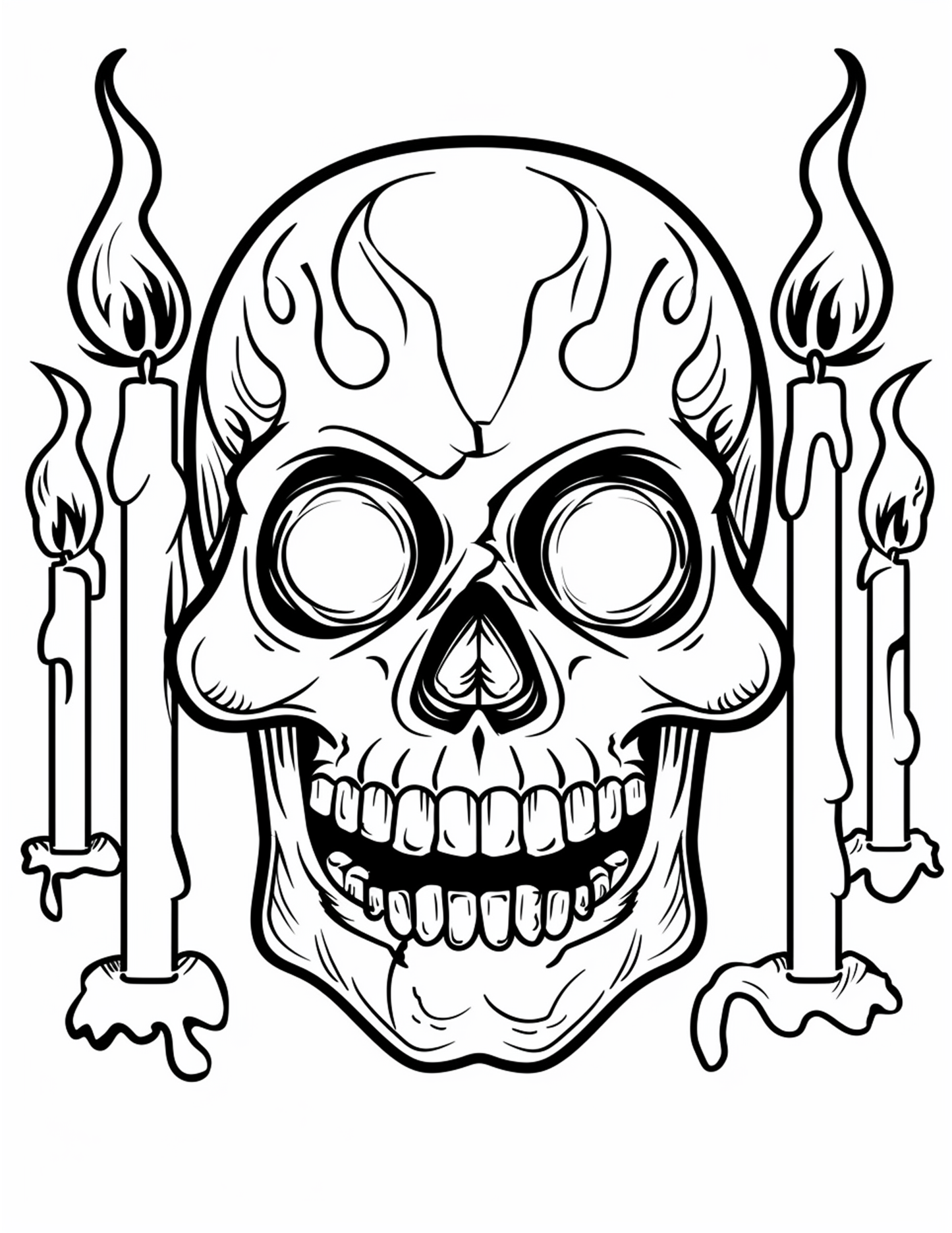 160 Horror Halloween Coloring Pages