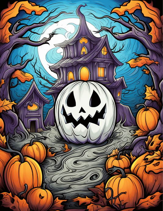 100 Halloween Ghost Coloring Pages For Adults 1