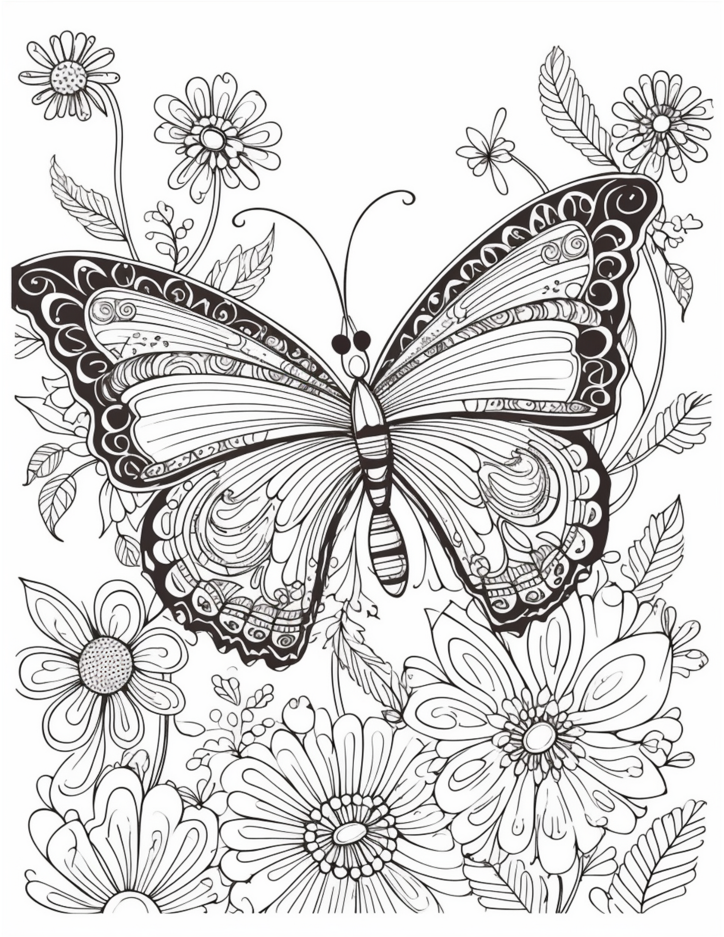 50 Butterfly Pages