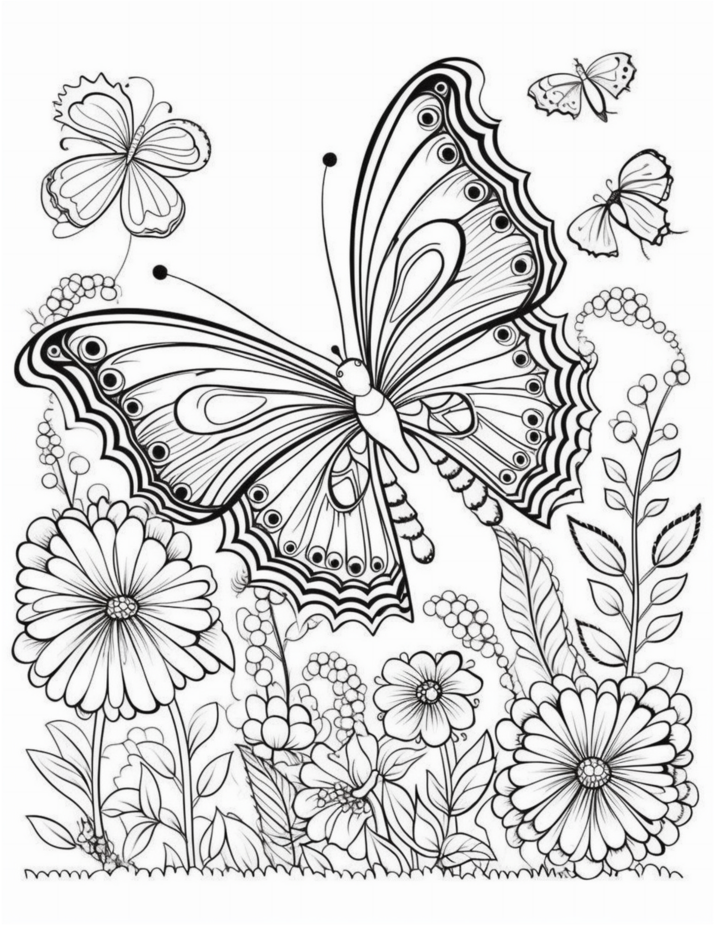 50 Butterfly Pages