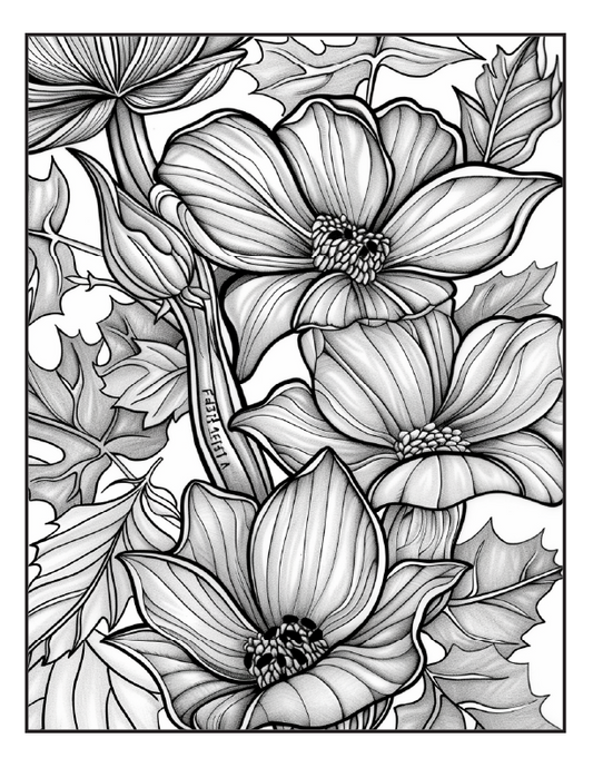 200 Butterfly Girl ColoringPages for Adults