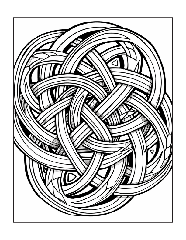 190 Zentangle Coloring Pages for Adults