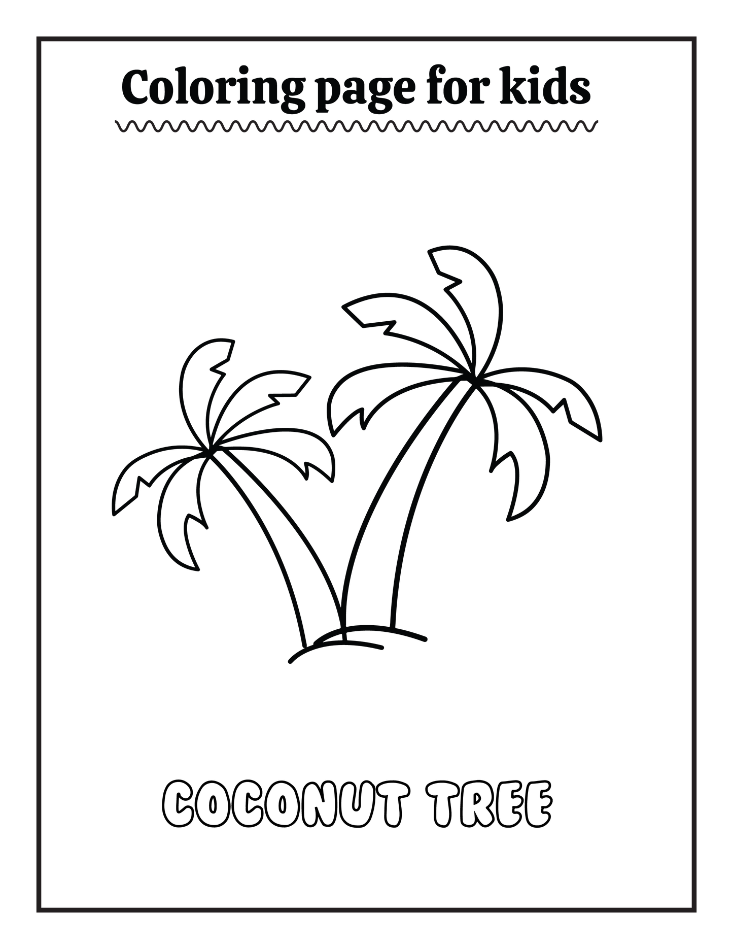 50 Summer Coloring pages for Kids