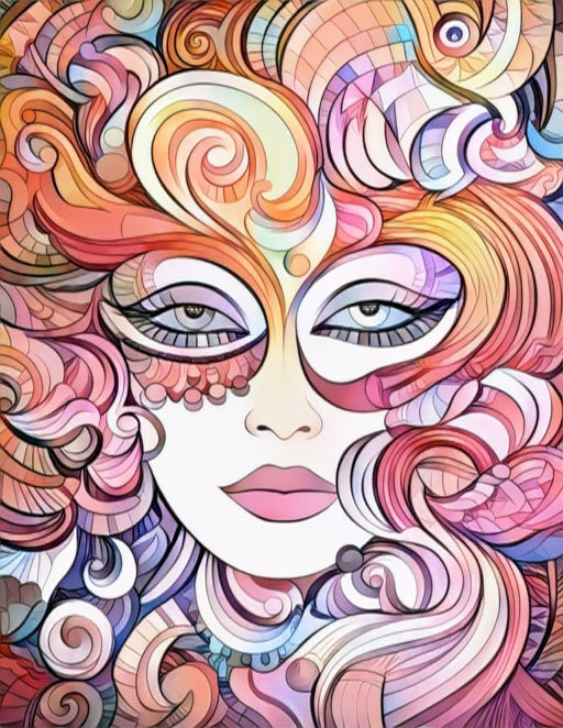 100 Zentangle Pattern Coloring Pages for Adults
