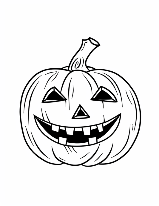 120 Halloween Pumpkin Coloring Pages