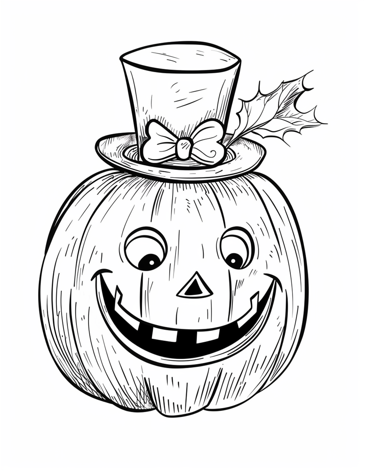 120 Halloween Pumpkin Coloring Pages