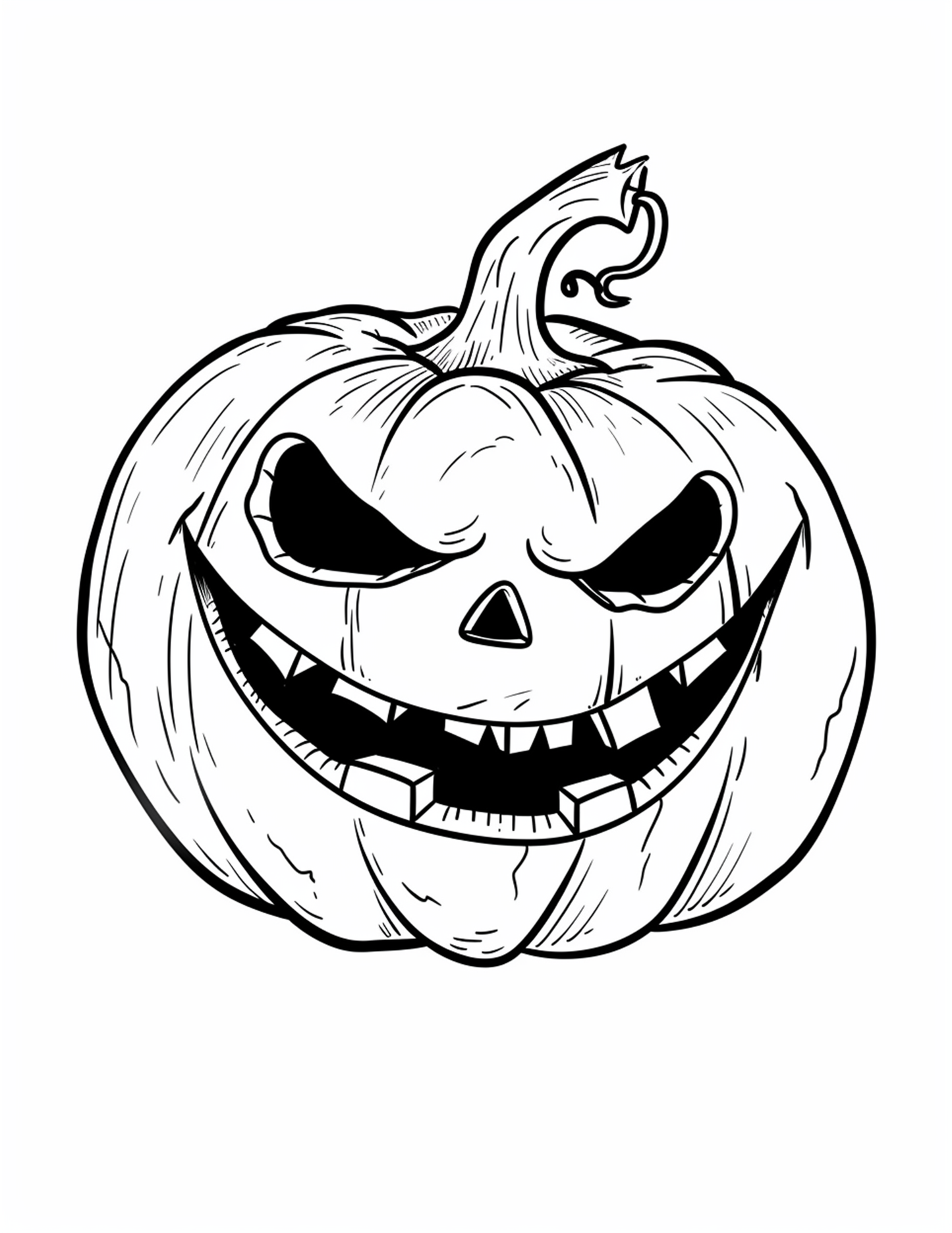 120 Halloween Pumpkin Coloring Pages