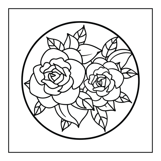 Mandala Bold and Easy Coloring Pages