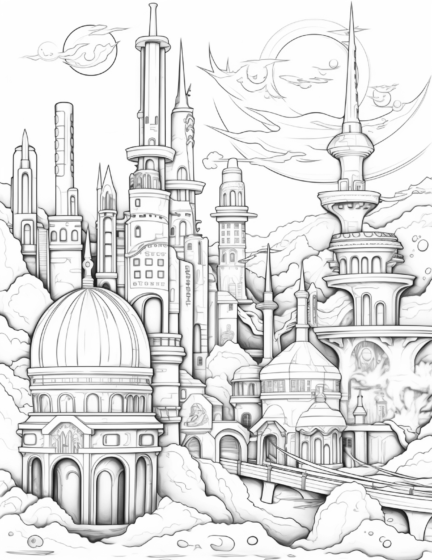 250 World of Wonders Coloring Pages