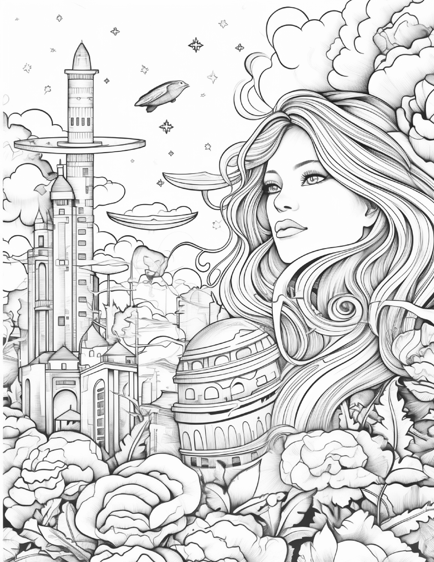 250 World of Wonders Coloring Pages