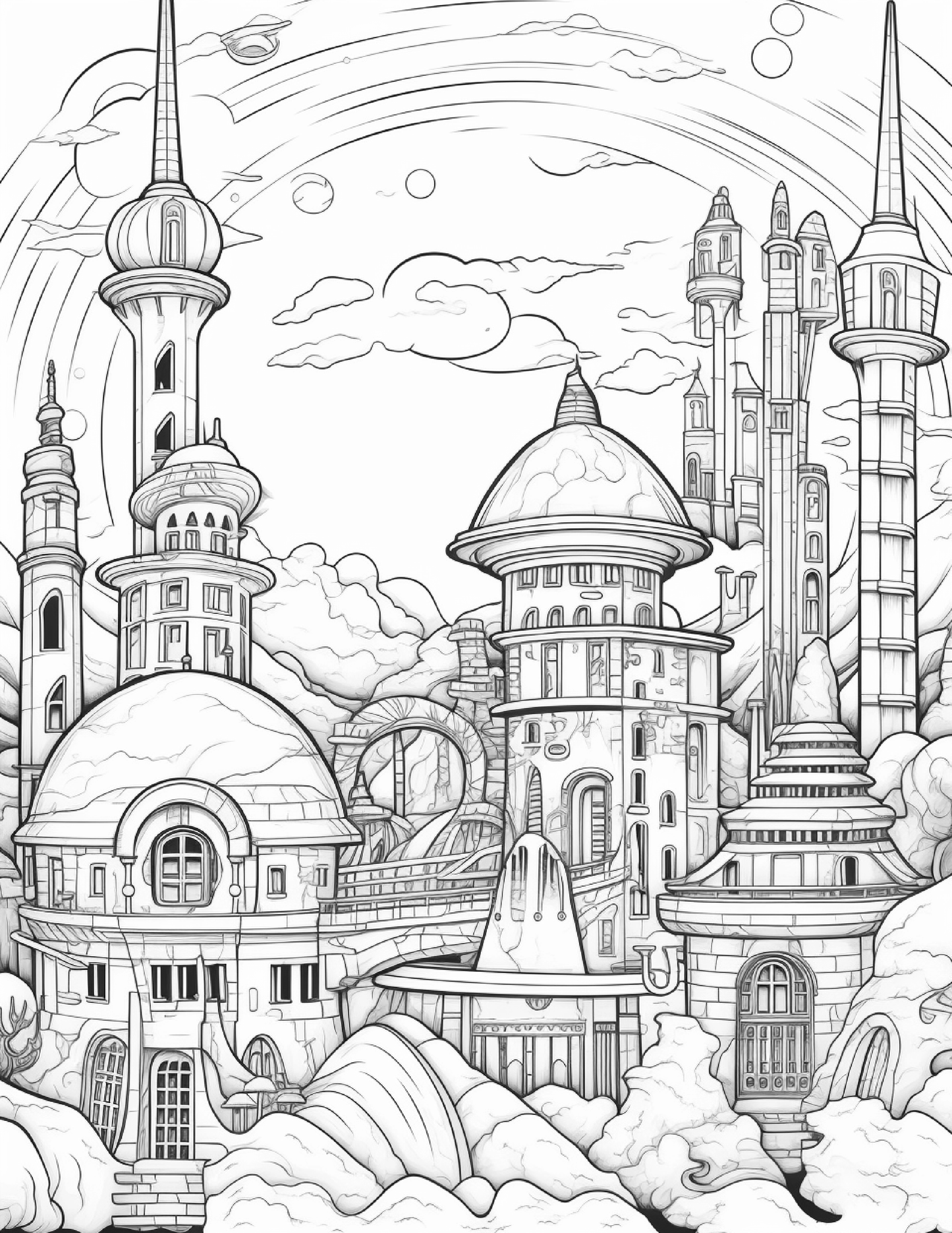 250 World of Wonders Coloring Pages