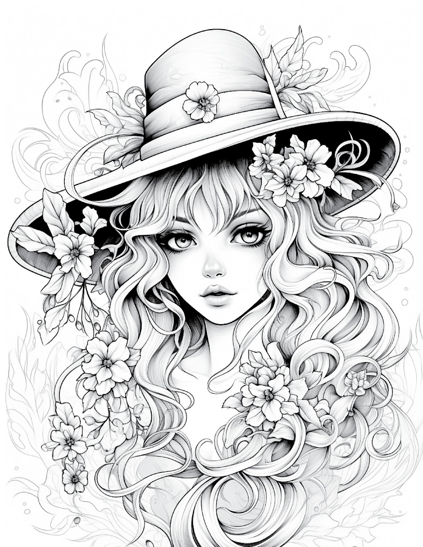 100 Witch Coloring Pages 2
