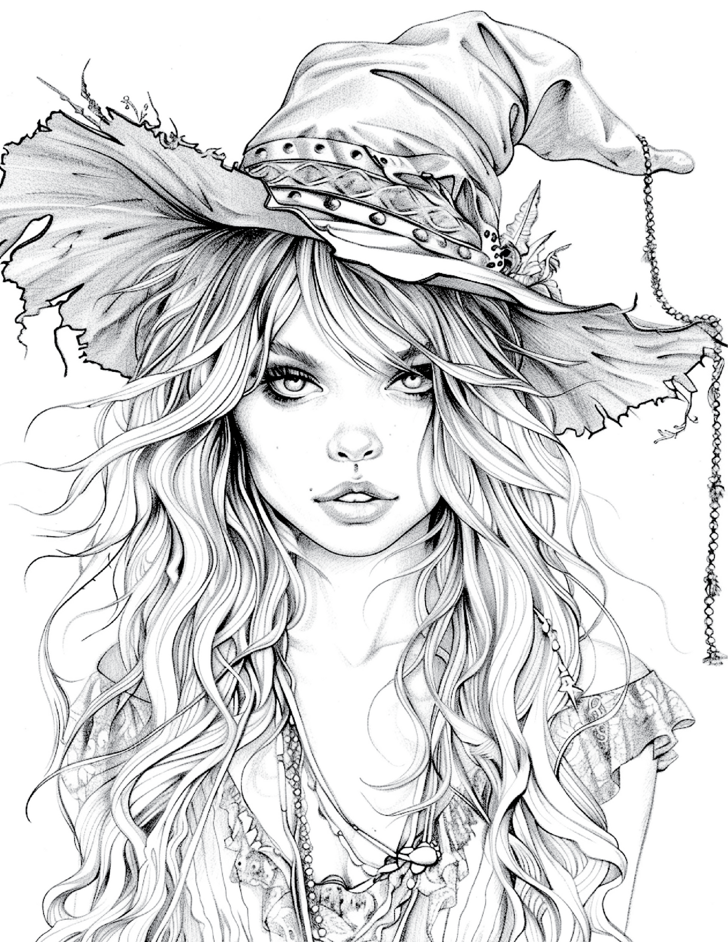 100 Witch Coloring Pages 2