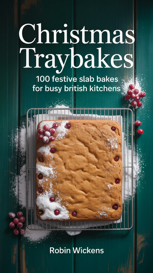 Christmas Traybakes: 100 Festive Slab Bakes for Busy British Kitchens (Illustrated)