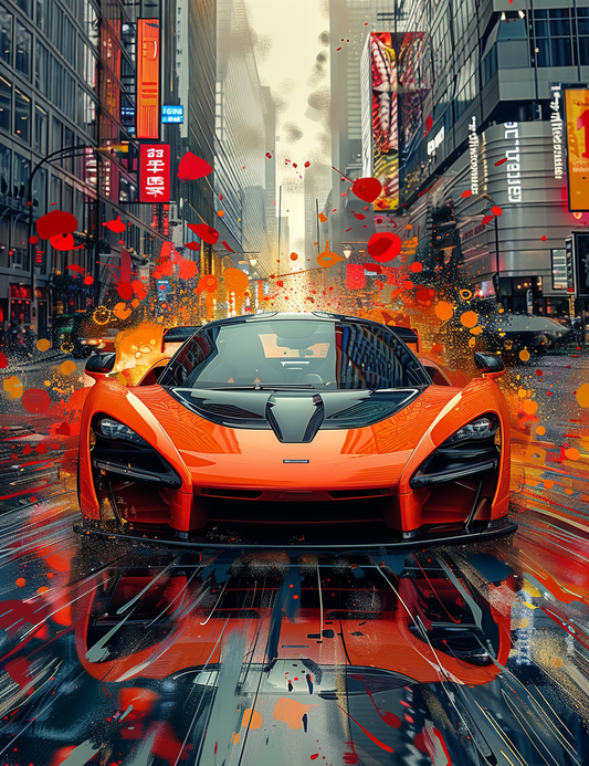 85 Sports Car Coloring Pages 2