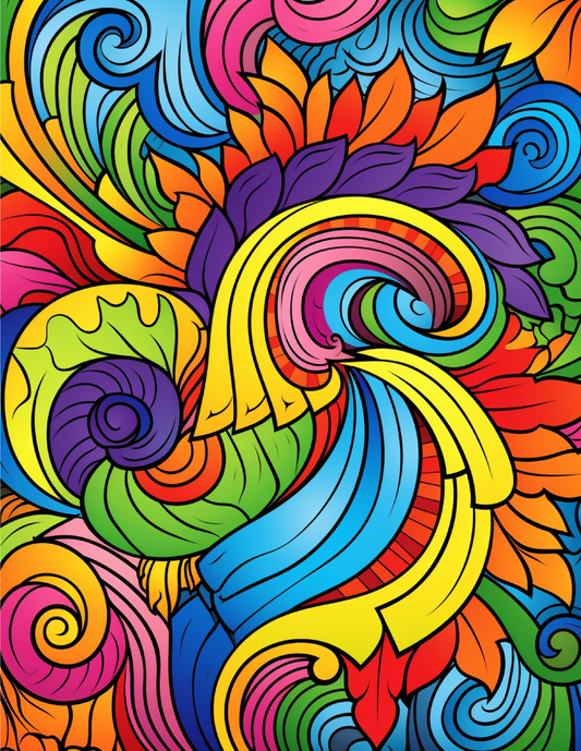 116+ Amazing Patterns Coloring Pages