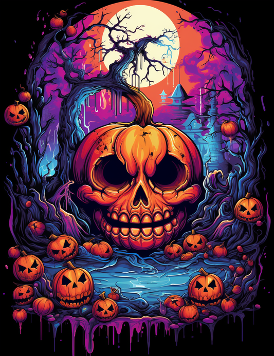 240 Halloween Coloring Pages For Adults