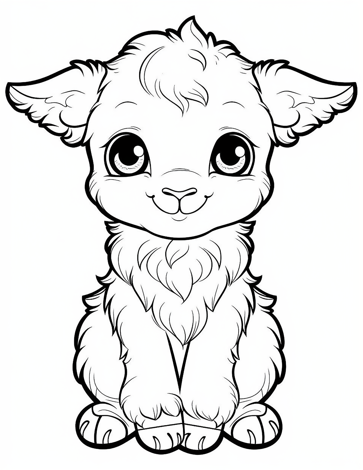 120 Wild Animals Coloring Pages for Kids